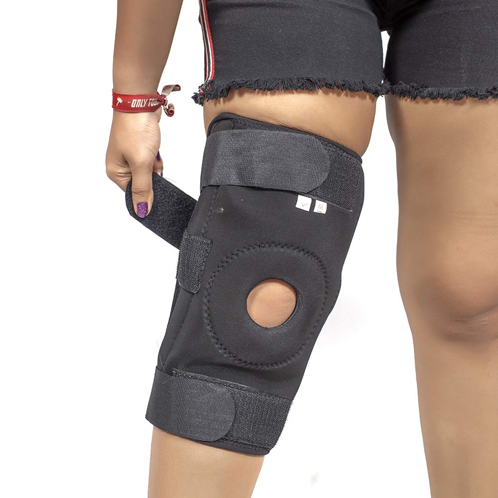 Hinged Knee Support Brace – Adjustable Compression & Pain Relief