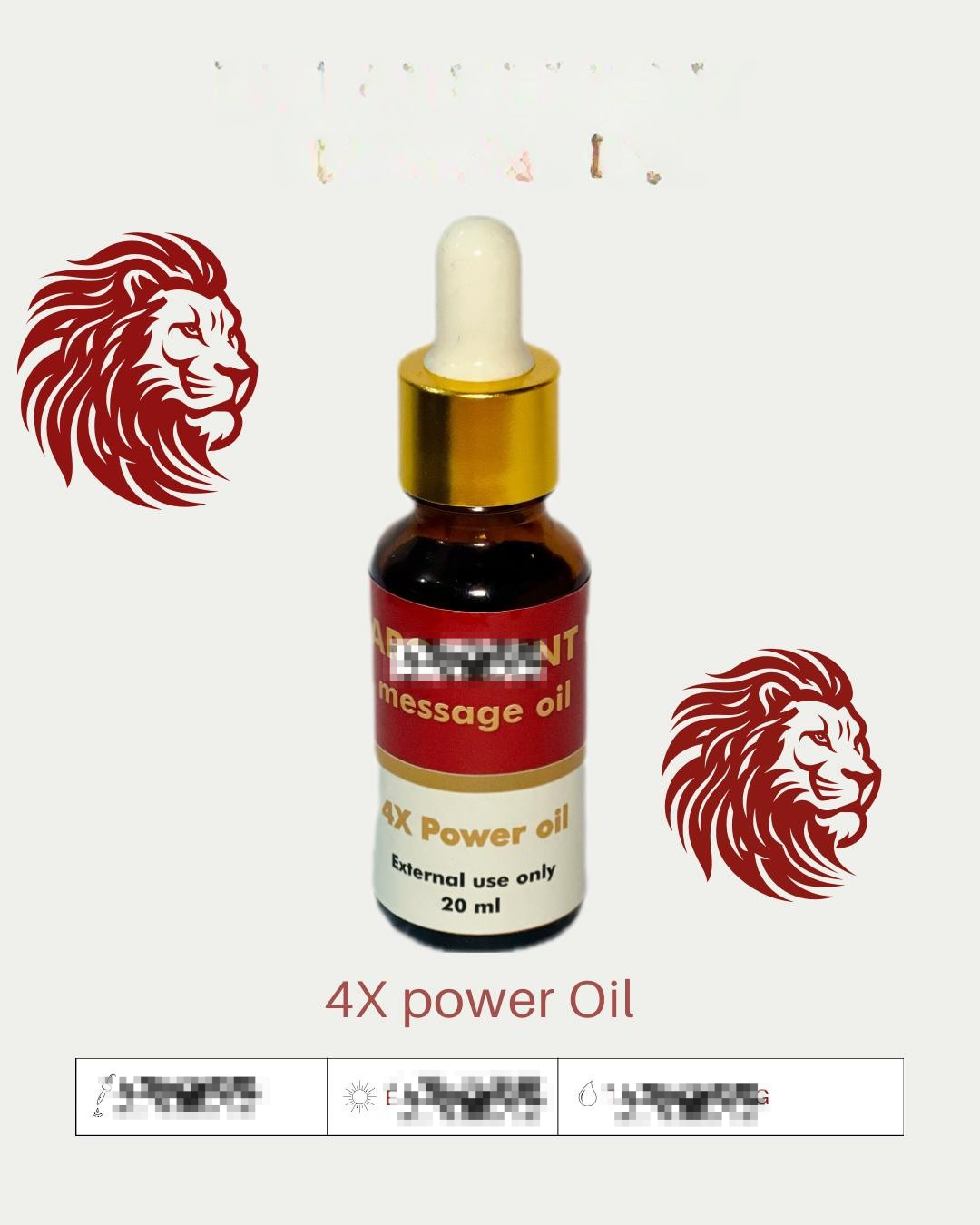 4X Power Oil || Summer Sale